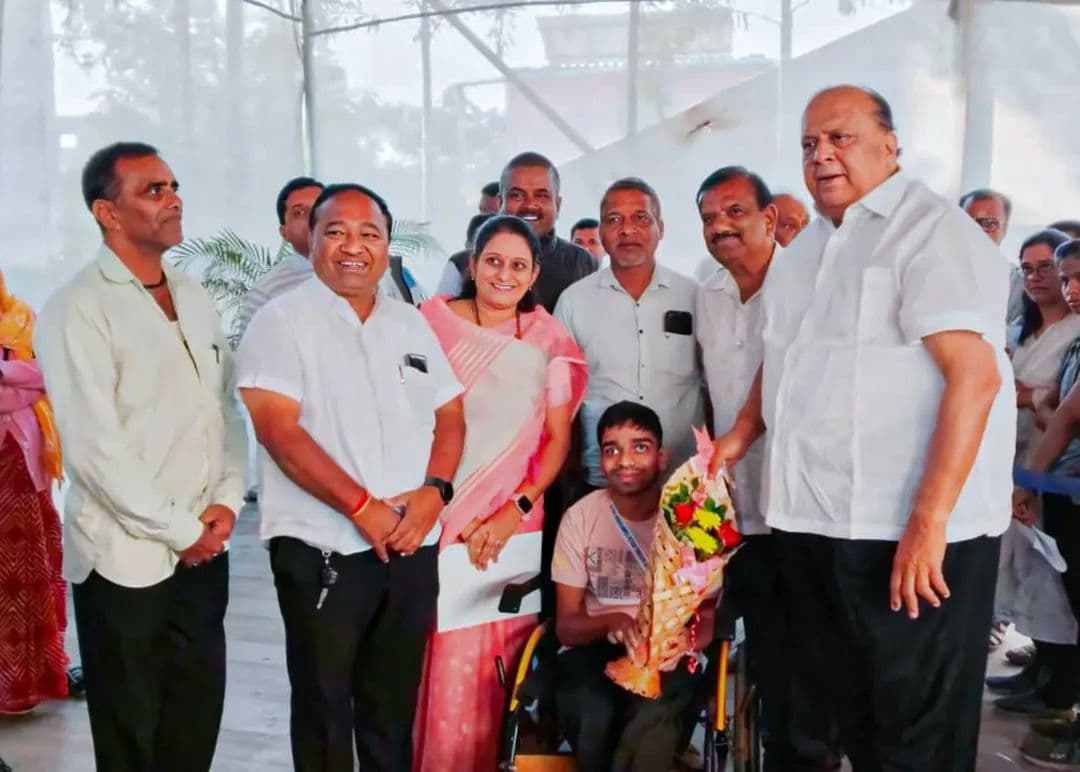 Overcoming physical disability through determination and perseverance